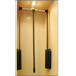 Pull down wardrobe rail 