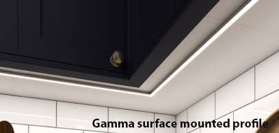 Gamma Slim Surface Mounted Profile