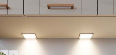 Plaza LED square under cabinet kitchen  light