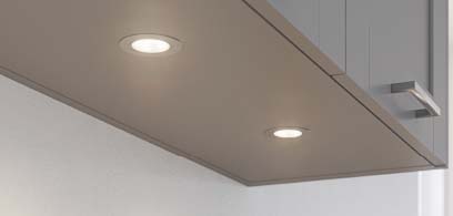 Zeta  LED Surface or Recessed kitchen Spot Light